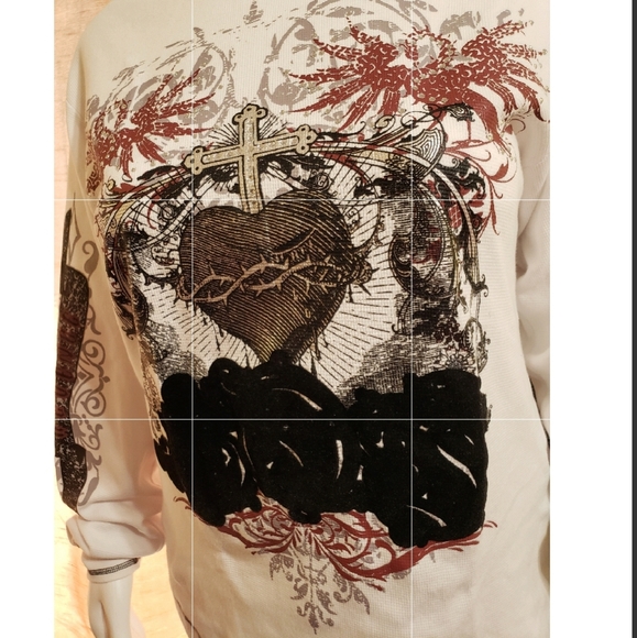 Songs of Freedom Pull Over Decorative Top XL - Picture 2 of 7